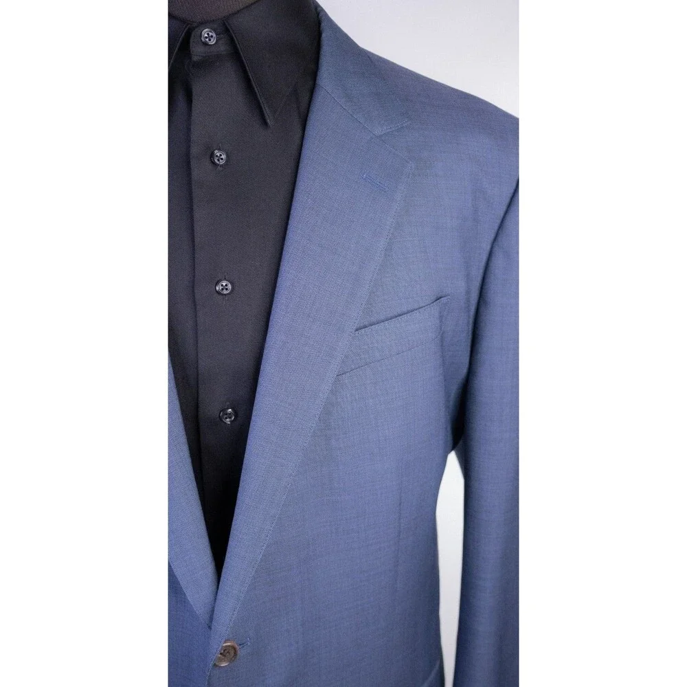 Bonobos Blazer TOLLEGNO Italian Wool Blazer Sport Coat Jacket Sz 46R Two-button